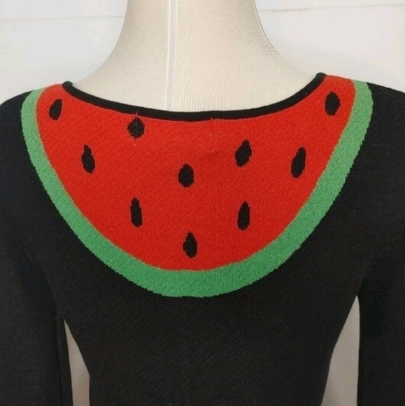 Rare Wildfox Fruit Knit Dress Size S - Picture 7 of 12